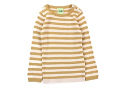 FUB blouse ecru/honey stripes uld